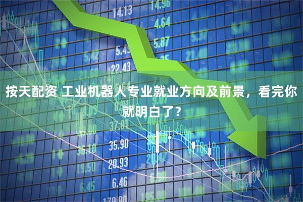 按天配资 工业机器人专业就业方向及前景，看完你就明白了？